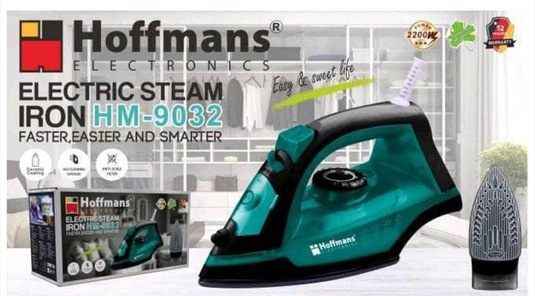 Hoffmans Fer à Repasser à Vapeur HM-9032 - 2200 W